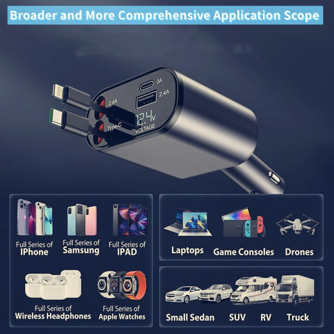Retractable Car Charger