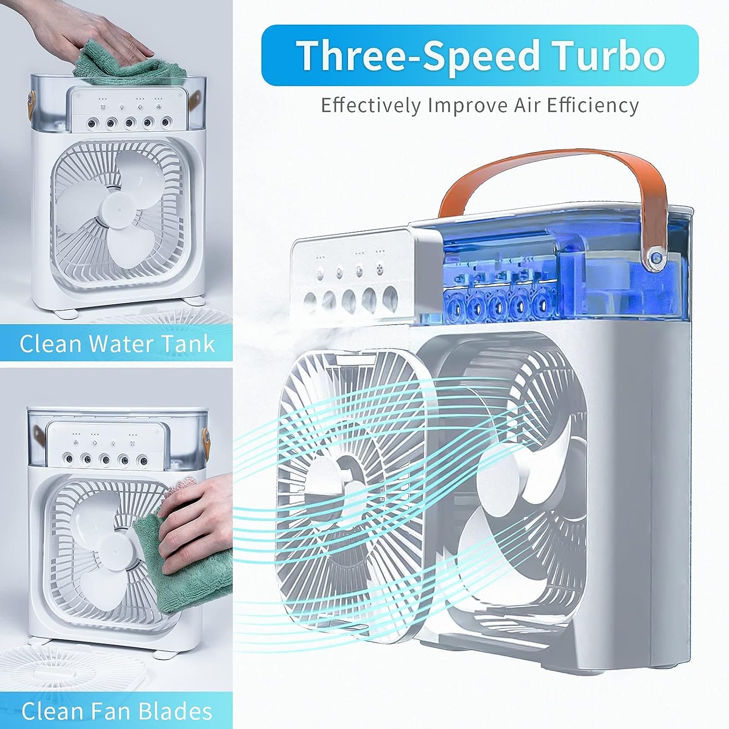 Cooling Fan With Ice