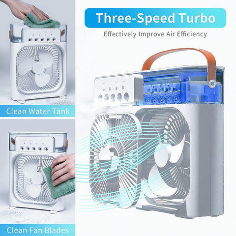 Cooling Fan With Ice