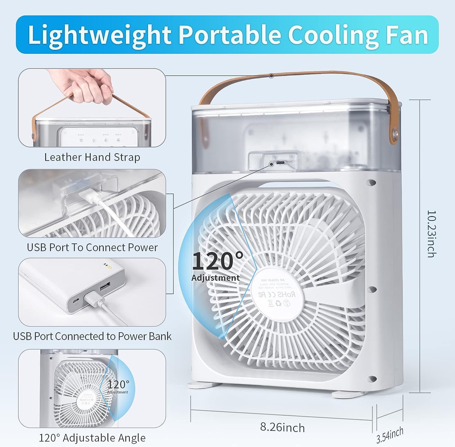 Cooling Fan With Ice