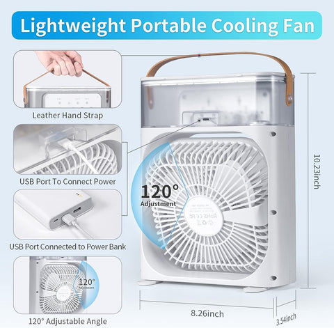 Cooling Fan With Ice