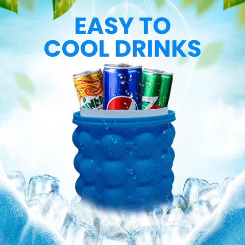 Ice cube bottle (2 in 1)