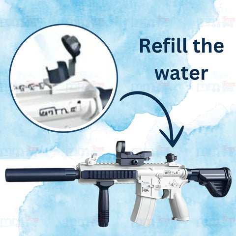 Electric Water Gun, M416 Powerful Long Range Shooting Water Blaster